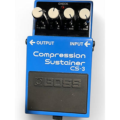 Used BOSS CS3 Compressor Sustainer Effect Pedal