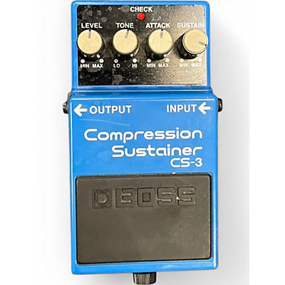 Used BOSS CS3 Compressor Sustainer Effect Pedal