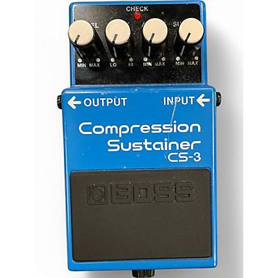 Used BOSS CS3 Compressor Sustainer Effect Pedal