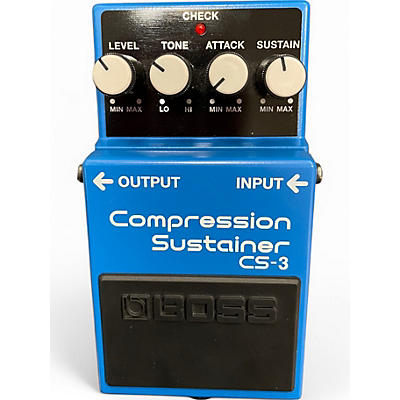 Used BOSS CS3 Compressor Sustainer Effect Pedal