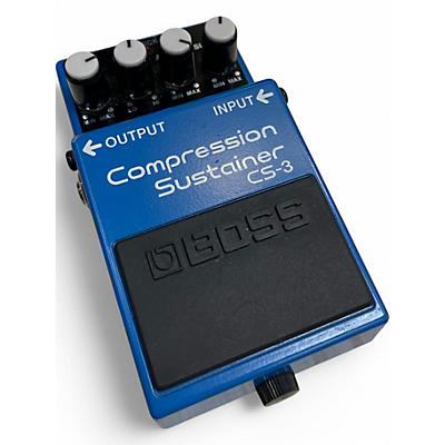 Used BOSS CS3 Compressor Sustainer Effect Pedal