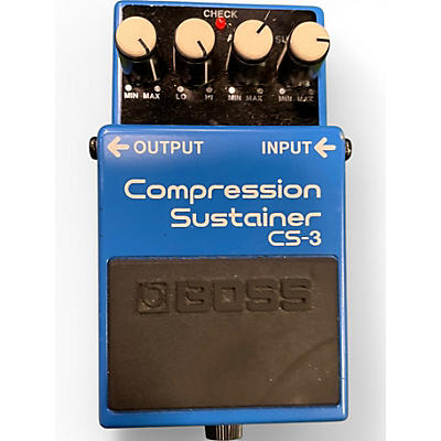 Used BOSS CS3 Compressor Sustainer Effect Pedal