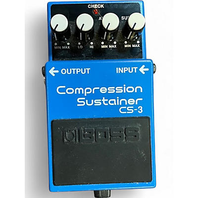 Used BOSS CS3 Compressor Sustainer Effect Pedal