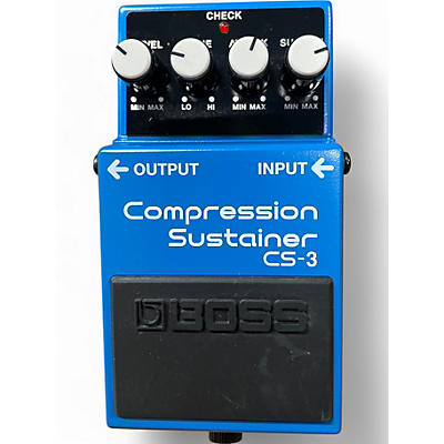 Used BOSS CS3 Compressor Sustainer Effect Pedal