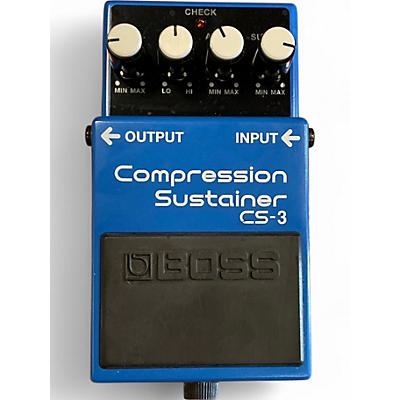 Used BOSS CS3 Compressor Sustainer Effect Pedal