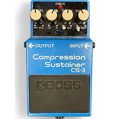 Used BOSS CS3 Compressor Sustainer Effect Pedal