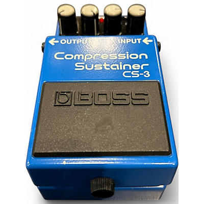 Used BOSS CS3 Compressor Sustainer Effect Pedal