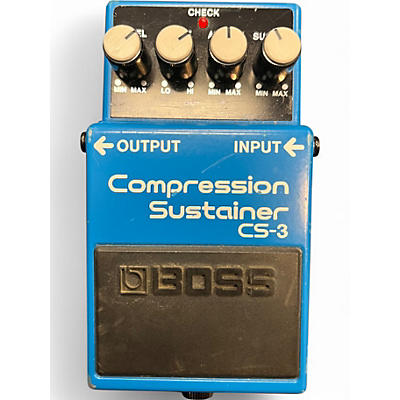 Used BOSS CS3 Compressor Sustainer Effect Pedal