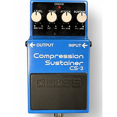 Used BOSS CS3 Compressor Sustainer Effect Pedal