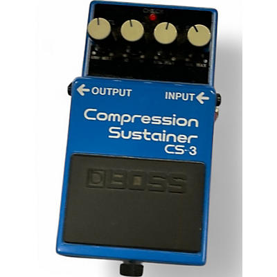 Used BOSS CS3 Compressor Sustainer Effect Pedal