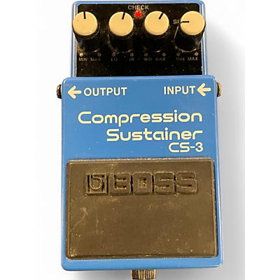 Used BOSS CS3 Compressor Sustainer Effect Pedal