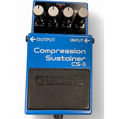 Used BOSS CS3 Compressor Sustainer Effect Pedal