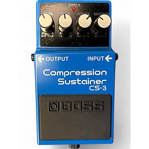 Used BOSS CS3 Compressor Sustainer Effect Pedal