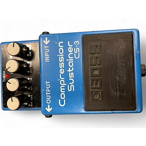 Used BOSS CS3 Compressor Sustainer Effect Pedal