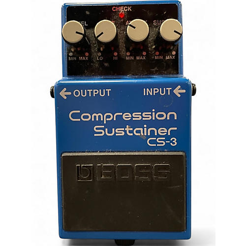 Used BOSS CS3 Compressor Sustainer Effect Pedal