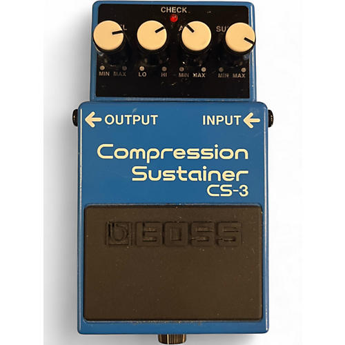 Used BOSS CS3 Compressor Sustainer Effect Pedal