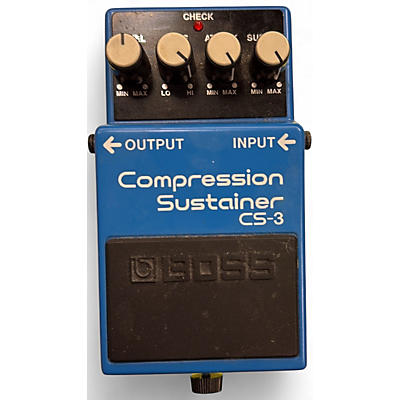 Used BOSS CS3 Compressor Sustainer Effect Pedal