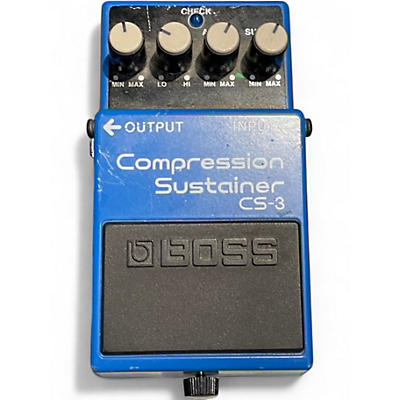 Used BOSS CS3 Compressor Sustainer Effect Pedal
