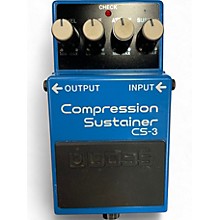 Used BOSS CS3 Compressor Sustainer Effect Pedal