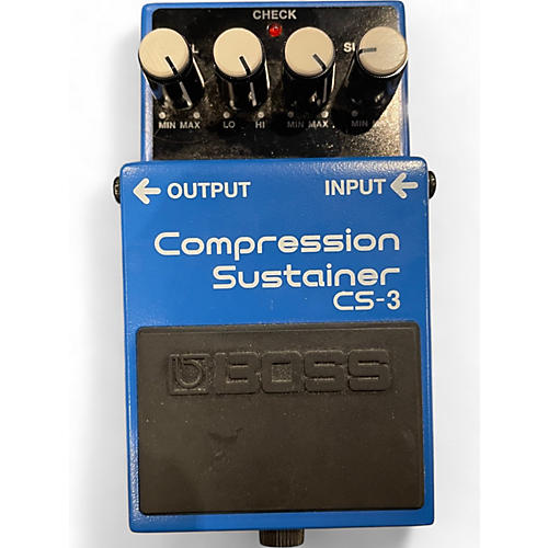 Used BOSS CS3 Compressor Sustainer Effect Pedal