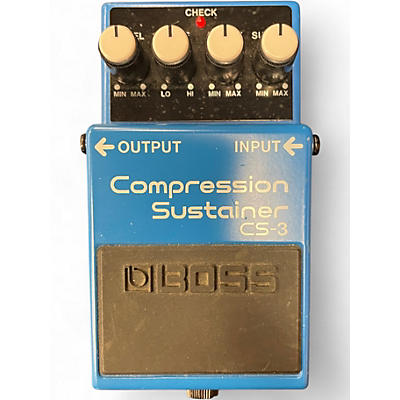 Used BOSS CS3 Compressor Sustainer Effect Pedal