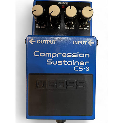 Used BOSS CS3 Compressor Sustainer Effect Pedal