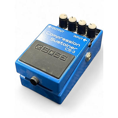 Used BOSS CS3 Compressor Sustainer Effect Pedal