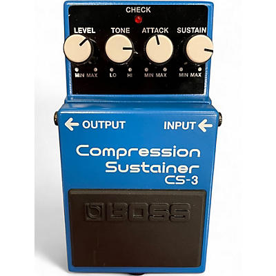 Used BOSS CS3 Compressor Sustainer Effect Pedal