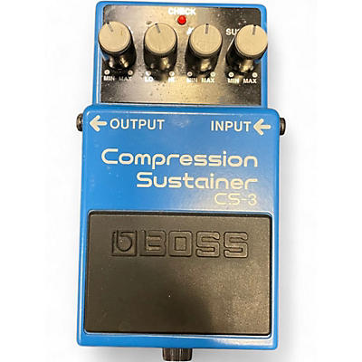 Used BOSS CS3 Compressor Sustainer Effect Pedal