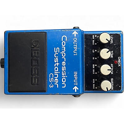 Used BOSS CS3 Compressor Sustainer Effect Pedal