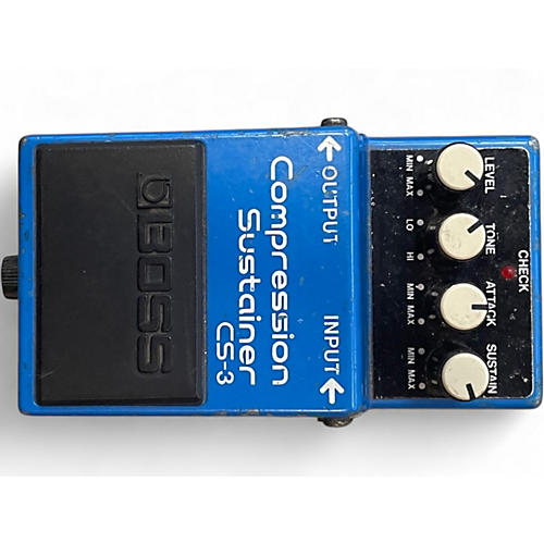Used BOSS CS3 Compressor Sustainer Effect Pedal