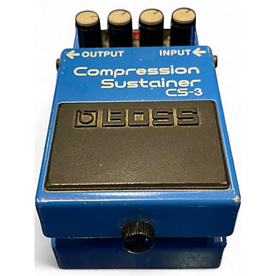 Used BOSS CS3 Compressor Sustainer Effect Pedal
