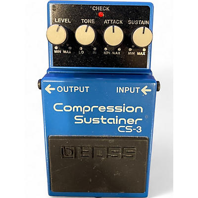 Used BOSS CS3 Compressor Sustainer Effect Pedal
