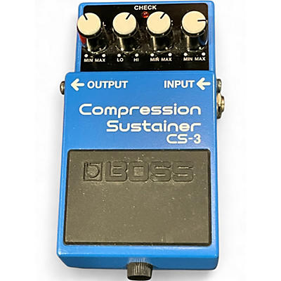 Used BOSS CS3 Compressor Sustainer Effect Pedal