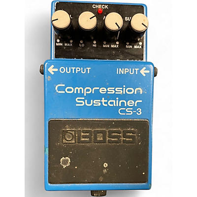 Used BOSS CS3 Compressor Sustainer Effect Pedal