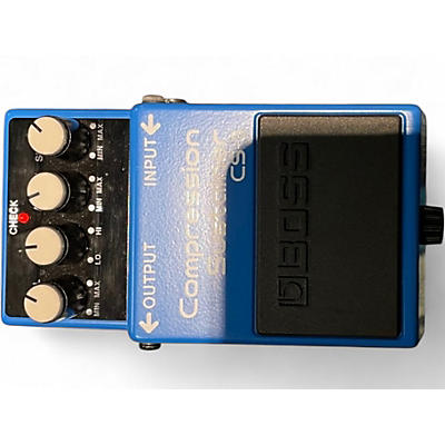 Used BOSS CS3 Compressor Sustainer Effect Pedal