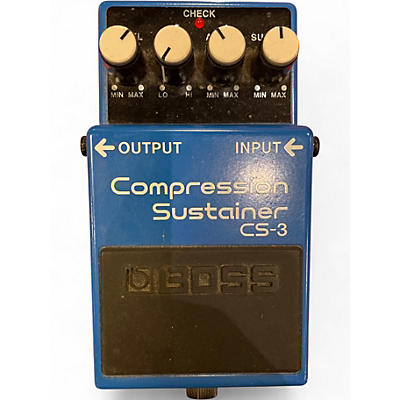 Used BOSS CS3 Compressor Sustainer Effect Pedal