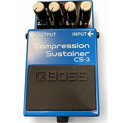 Used BOSS CS3 Compressor Sustainer Effect Pedal