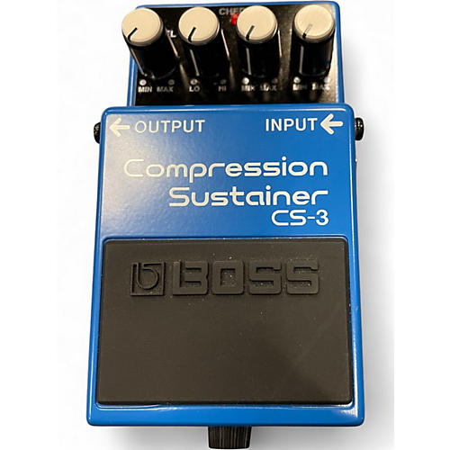 Used BOSS CS3 Compressor Sustainer Effect Pedal