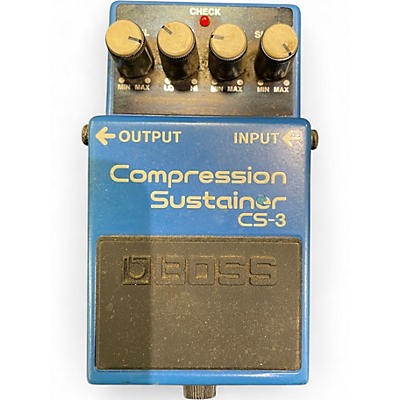 Used BOSS CS3 Compressor Sustainer Effect Pedal