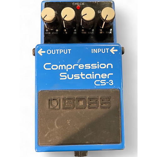 Used BOSS CS3 Compressor Sustainer Effect Pedal