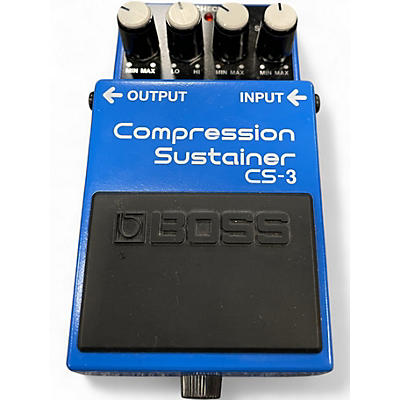 Used BOSS CS3 Compressor Sustainer Effect Pedal