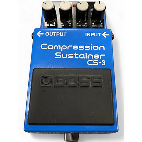 Used BOSS CS3 Compressor Sustainer Effect Pedal