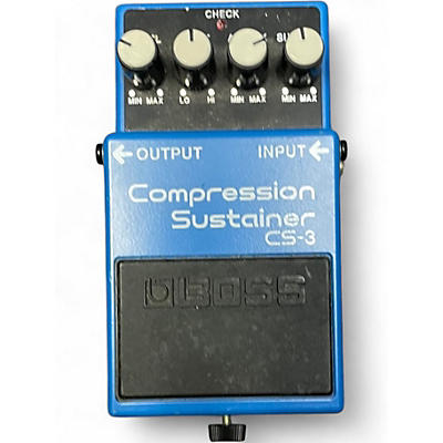Used BOSS CS3 Compressor Sustainer Effect Pedal