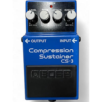 Used BOSS CS3 Compressor Sustainer Effect Pedal