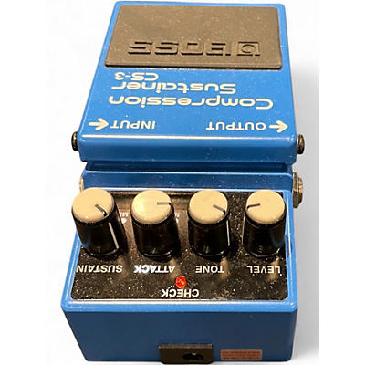 Used BOSS CS3 Compressor Sustainer Effect Pedal