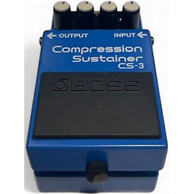Used BOSS CS3 Compressor Sustainer Effect Pedal