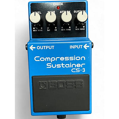 Used BOSS CS3 Compressor Sustainer Effect Pedal