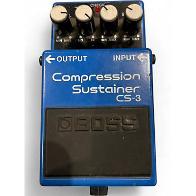 Used BOSS CS3 Compressor Sustainer Effect Pedal