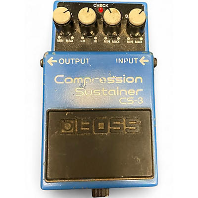 Used BOSS CS3 Compressor Sustainer Effect Pedal